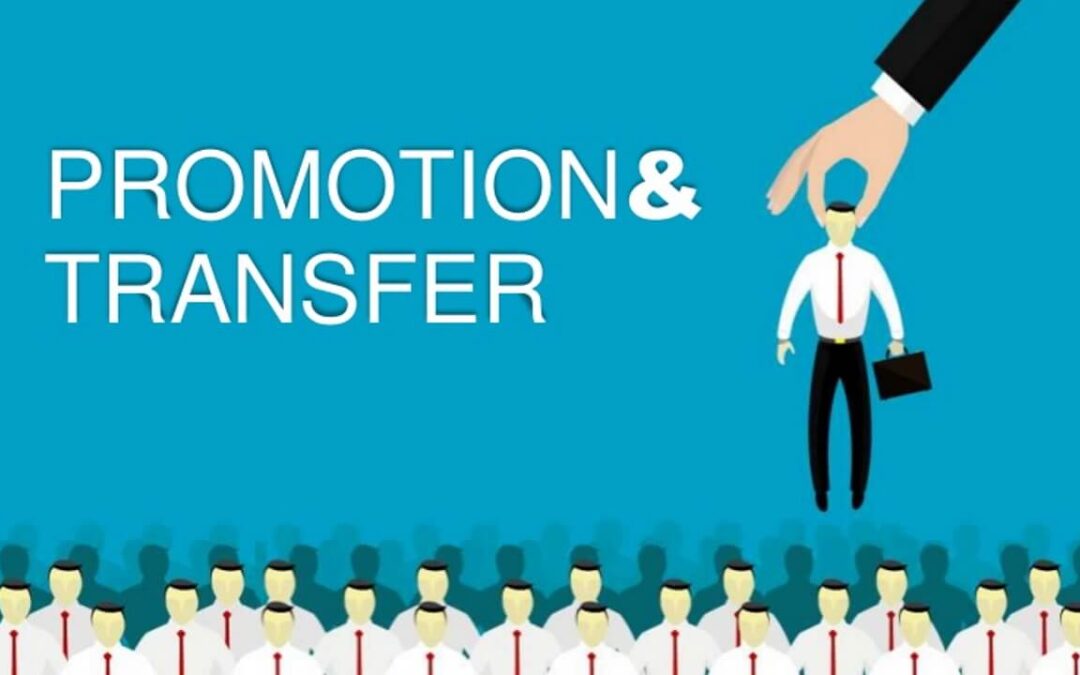 PROMOTION AND TRANSFER